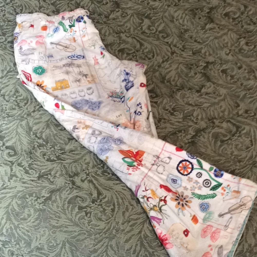 Anthropologie Lilka 100% Cotton Flannel PJ bottoms